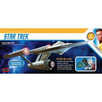 Beleuchtungsset für die U.S.S Enterprise NCC-1701 - Star Trek: TOS U.S.S. Enterprise Light Kit 1:350 - POL MKA048